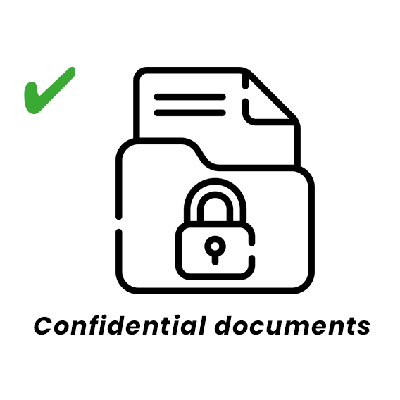 Confidential document destruction